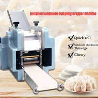 wonton dumpling wrappers slicer machine rolling pressing pastas fully automatic imitation manual dumpling wrapper machine