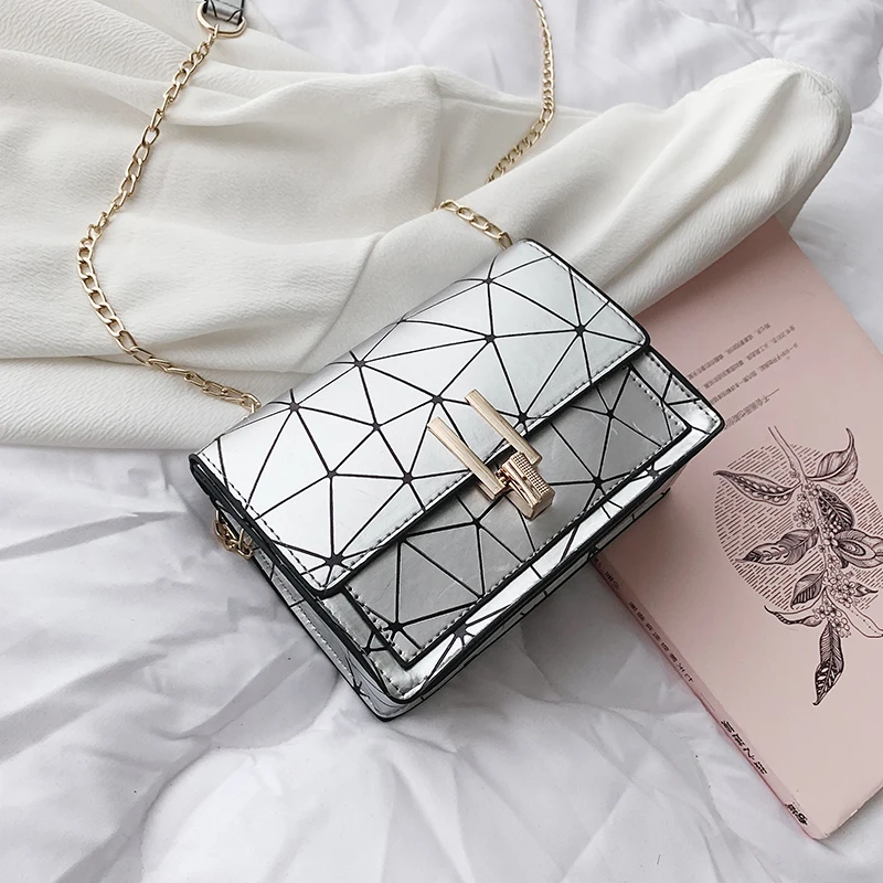 

Fashion chain female bag new small square bag Korean version of the trend of all-match shoulder messenger bag summer girl small