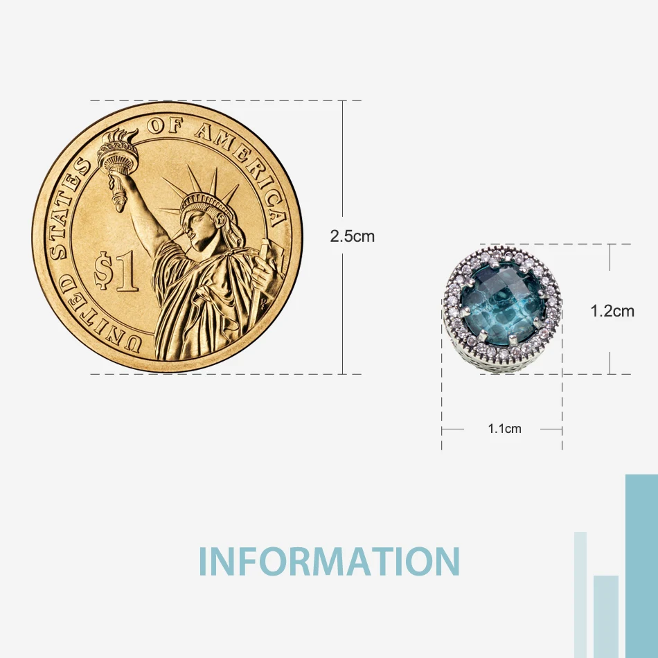 100% 925 стерлингового серебра сверкающий сердце шарма обаятельные Браслеты и