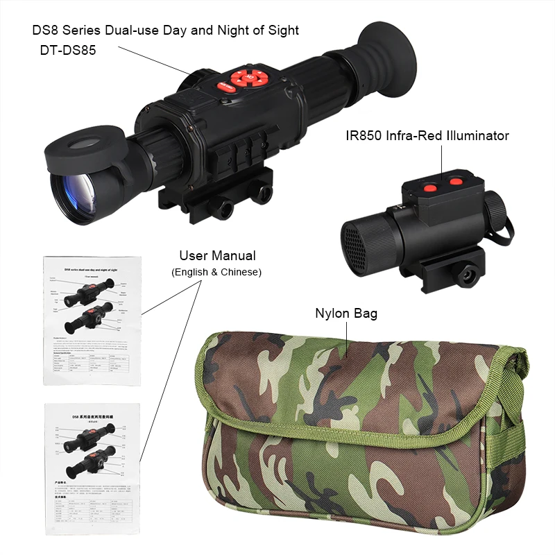 Eagleeye HD 4X дневное и ночное видение Sxope цифровой Монокуляр ночного видения с