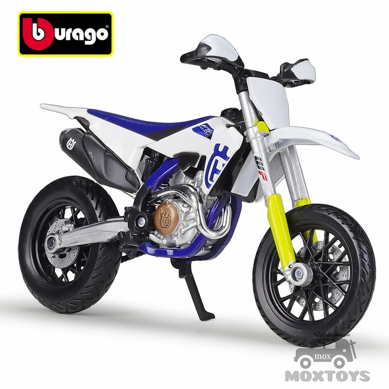 

Bburago 1:18 Husqvarna FS450 Spermoto Die-cast Motorcycle