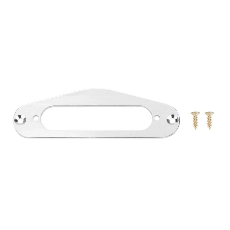 2 pcs gitarre pickup rahmen montage ring einzigen spule metall humbucker pickup ring für tl stil elektrische gitarren silber free global shippi