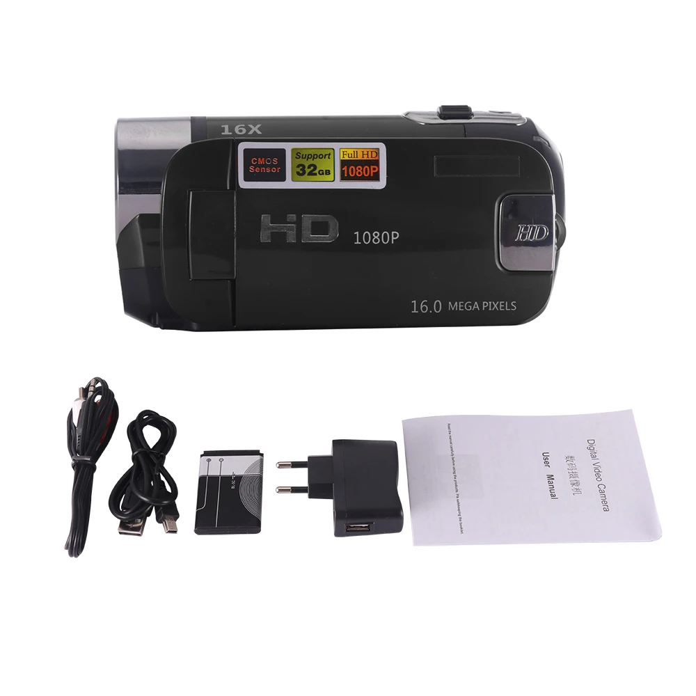 2 7 дюймовый TFT экран цифровой зум DV видеокамера HD 1080P Портативная цифровая камера s