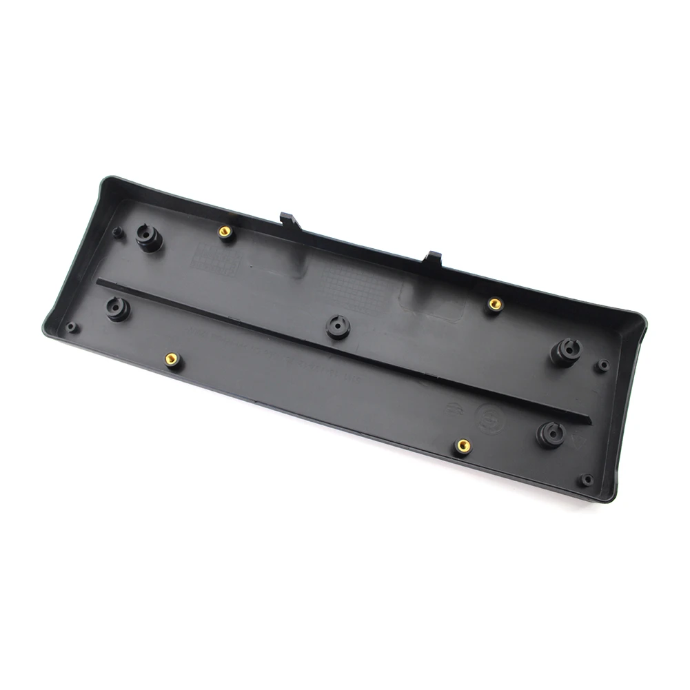 Черный Автомобильный передний номерной знак базовый кронштейн держатель