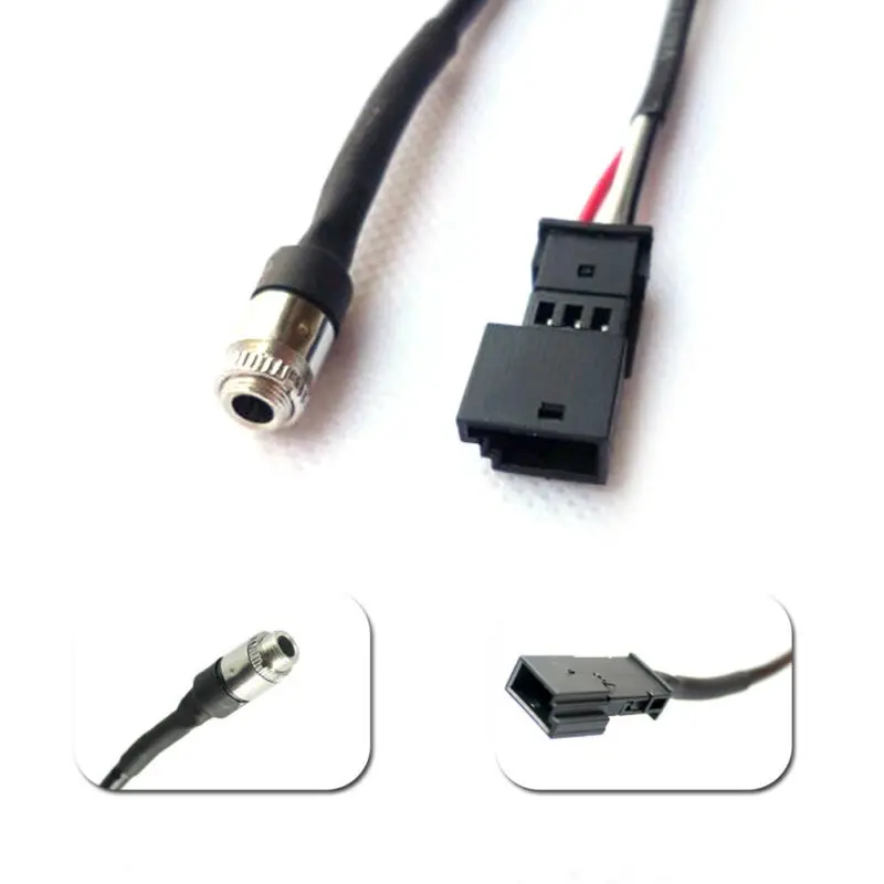 Автомобильный MP3 3 5 мм переходник мама AUX разъем аудио вход кабель для BMW E46 |