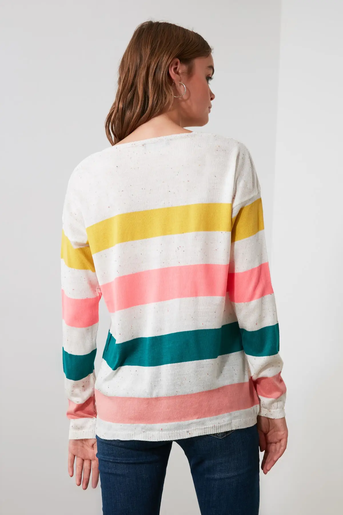 

Trendyol Striped Knitwear Sweater TWOAW21KZ2251