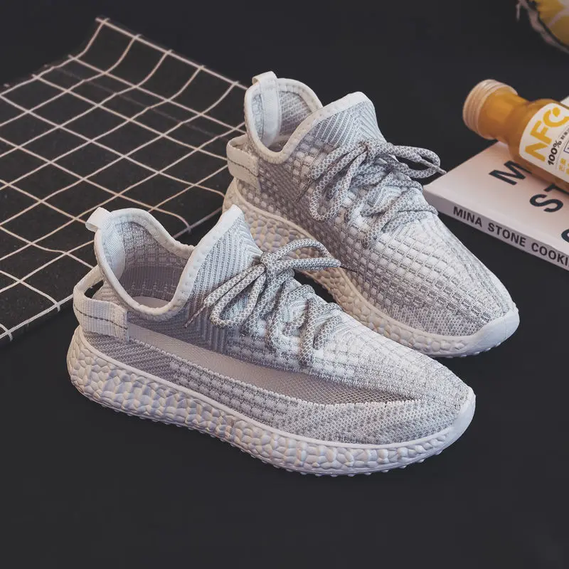 

Coco shoes women's 2021 summer new breathable flying weaving women's shoes Student tennis shoes women's leisure sports