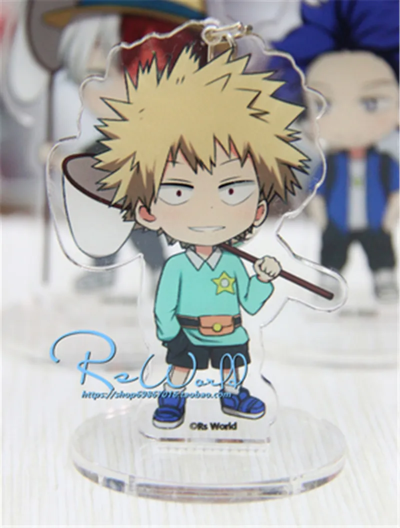 Аниме мультфильм Boku no Hero Академия Bakugou Katsuki милый аниме акриловый брелок