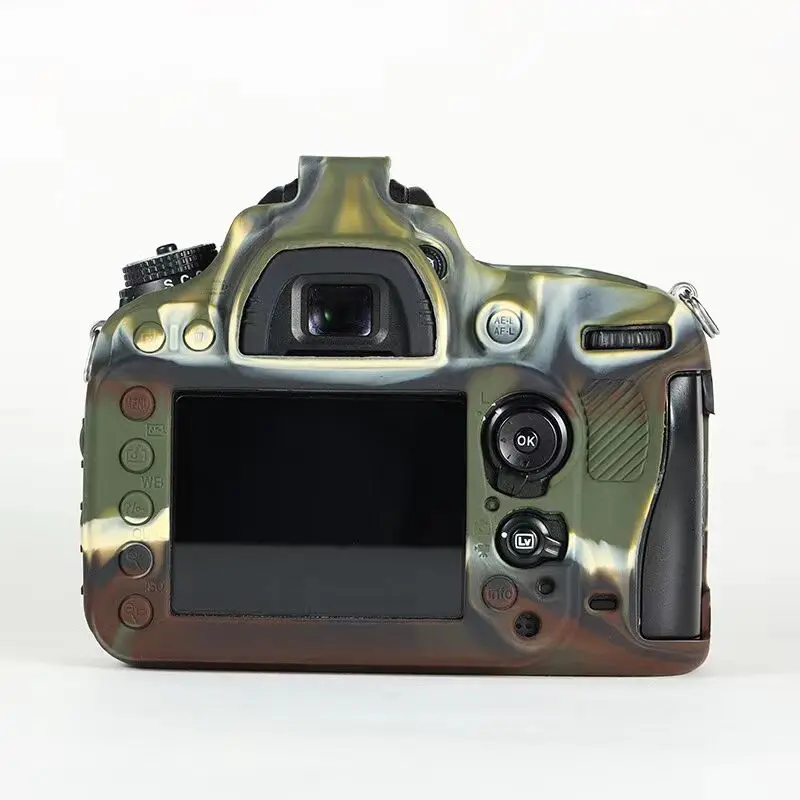 Мягкий силиконовый чехол резиновый защитный корпус для камеры Nikon D610 D600 |