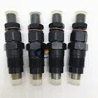4 шт.лот Топливная форсунка в сборе комплект WL WLT WL-T WL02-13-H50 105148-1480 forMazda Перейти B-SERIE BRAVO ООН 2500 2.5DTD