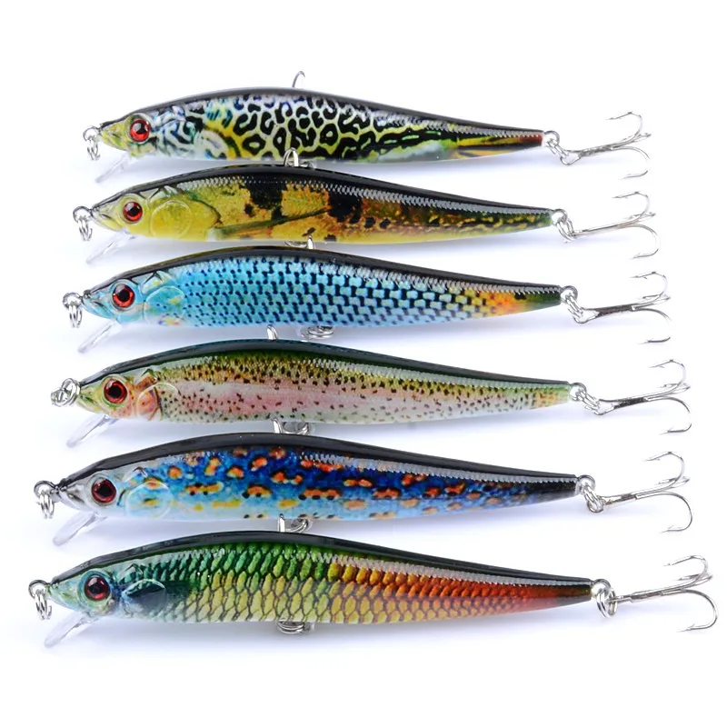 

1 . Minnow Isca 3D Leurre 10 10
