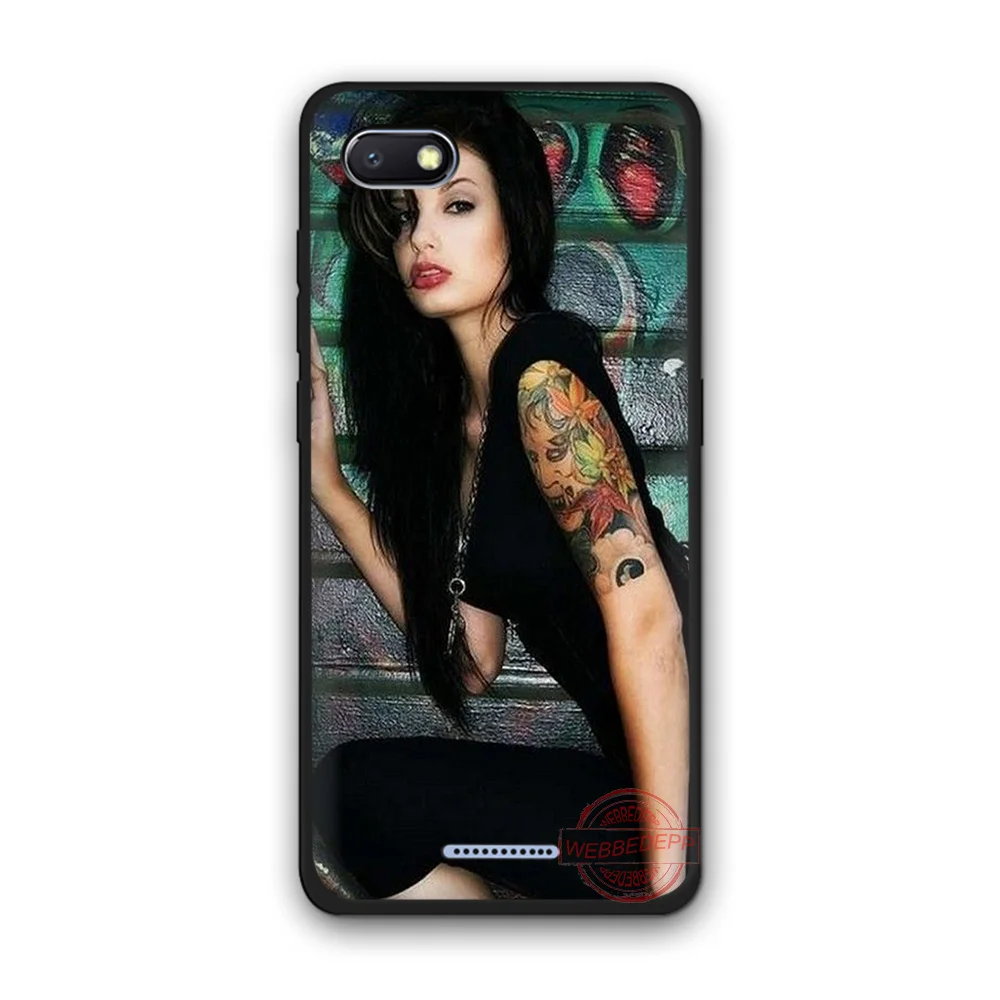 WEBBEDEPP сексуальная девушка с татуировкой модные чехлы для мобильного телефона из