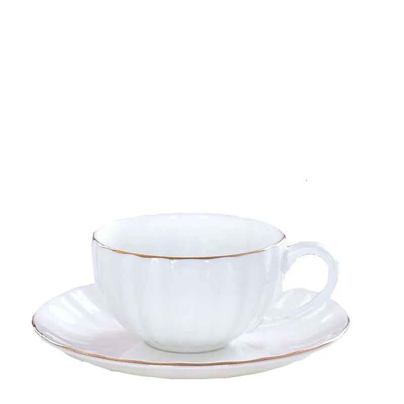 Пномпень Тыква кофейная чашка блюдца европейская керамика для офиса отдыха