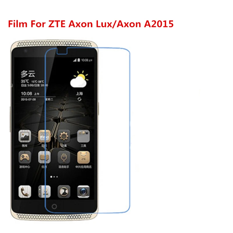 

1/2/5/10 шт. ультратонкая прозрачная защитная пленка для HD ЖК-экрана с тканевой пленкой для очистки для ZTE Axon Lux/Axon A2015.