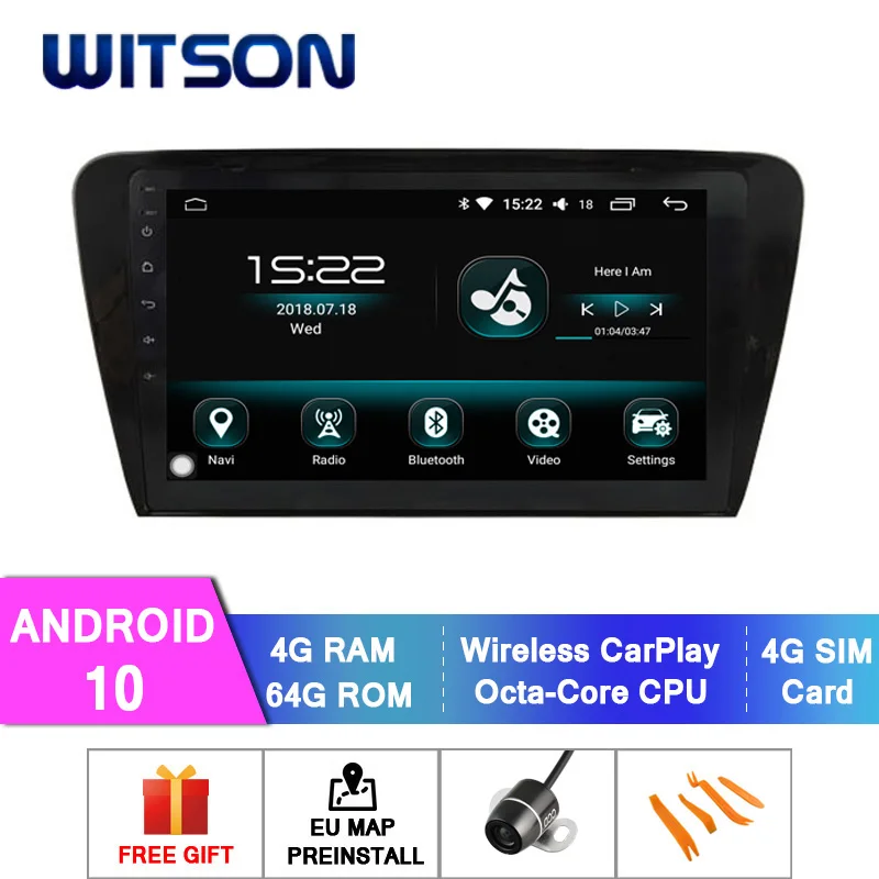 WITSON 10 2 ''большой экран Android 0 Восьмиядерный 4 Гб ОЗУ автомобильное радио для