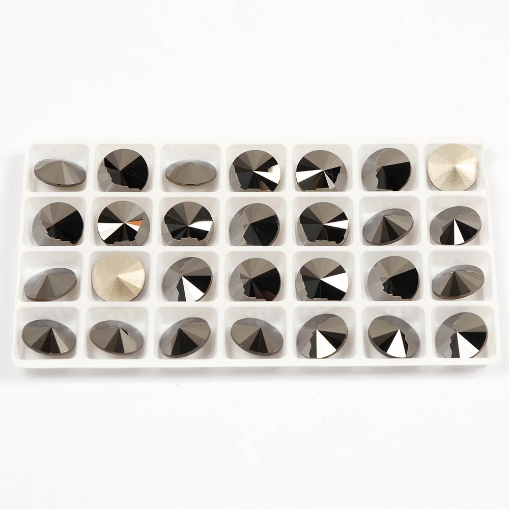 Высококачественный хрустальный камень для дизайна ногтей YANRUO 1122 в форме