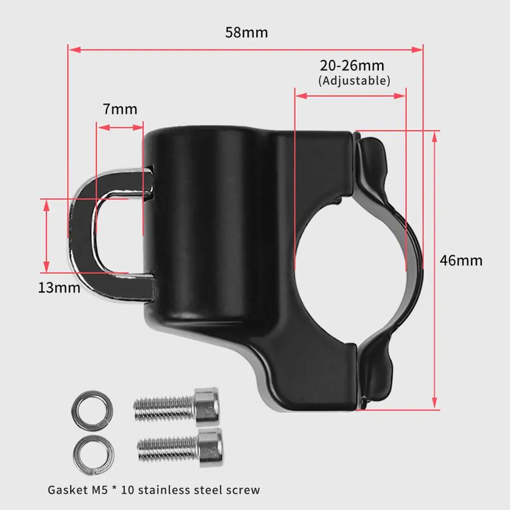 

Anti-theft Helmet Safety Lock Durable Metal Motorcycle Bike Lock