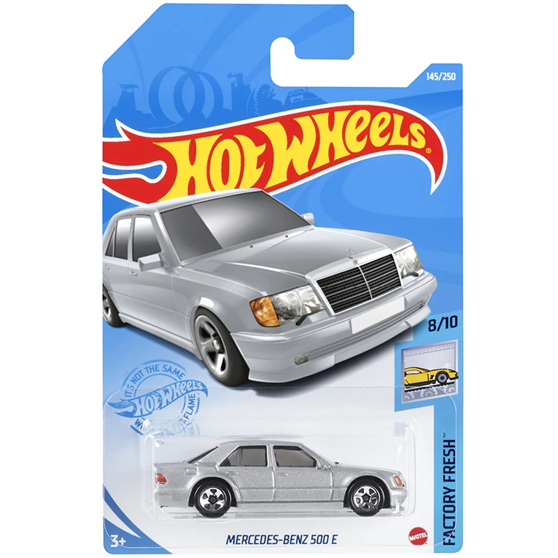 2021 145 автомобили Hot Wheels BENZ 500 E 1/64 Коллекционная металлическая модель