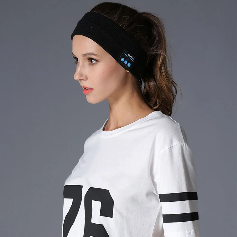 Беспроводной музыкальные Bluetooth наушники для телефона занятий йогой и эластичный