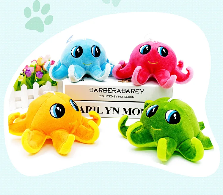 23 см Новая Свадебная креативная кукла милая красочная плюшевая игрушка осьминог