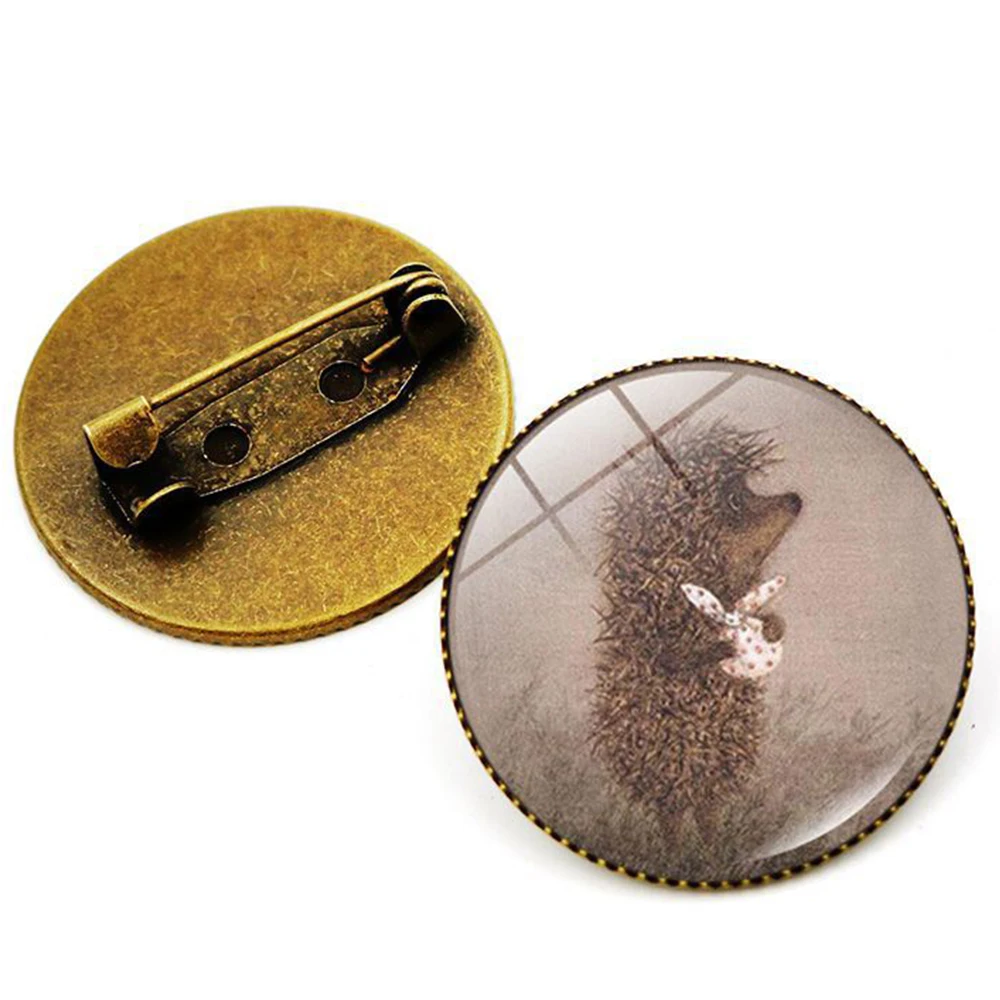 1 шт. брошь в виде ежа | Дом и сад