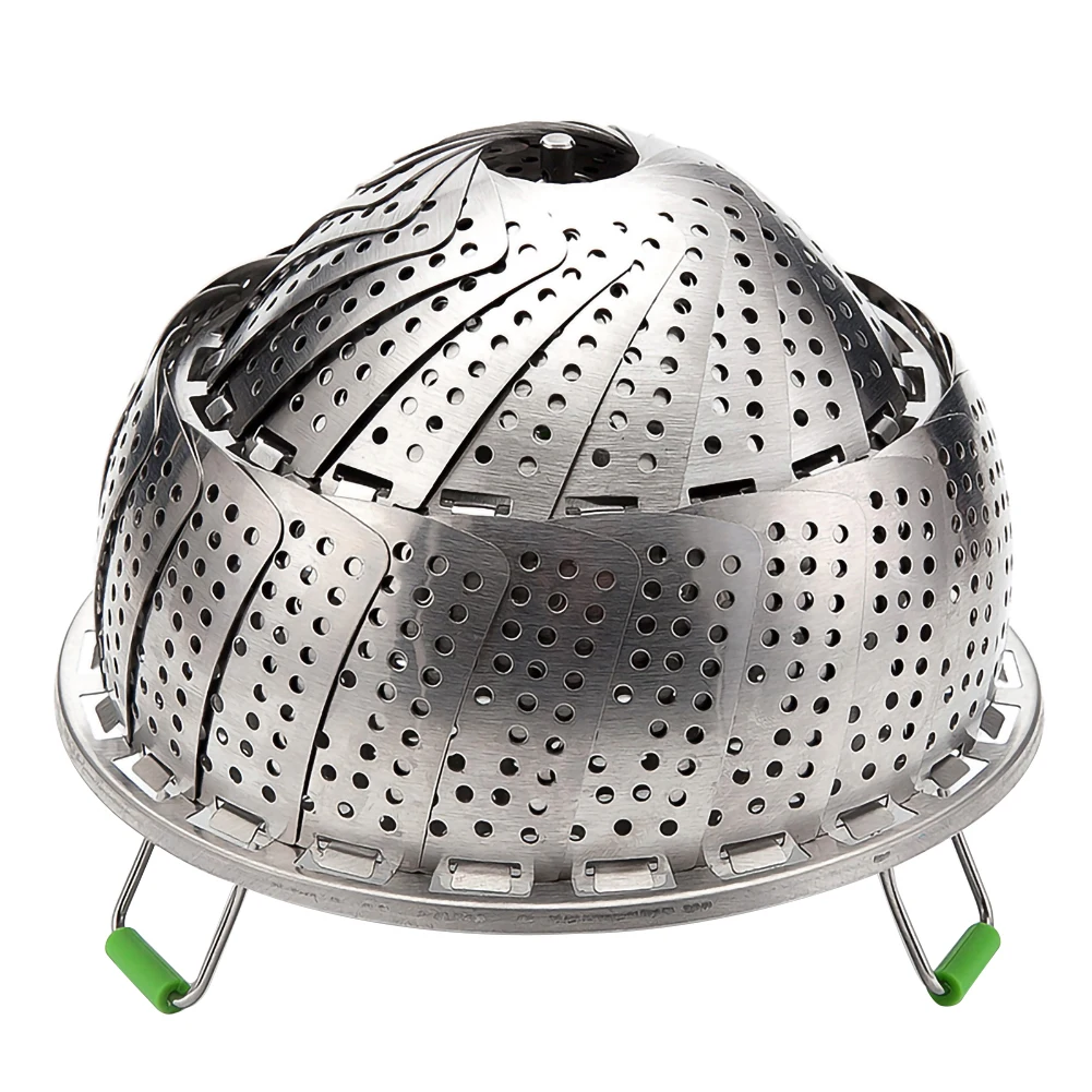Складная корзина из нержавеющей стали для приготовления еды овощей яиц | Дом и