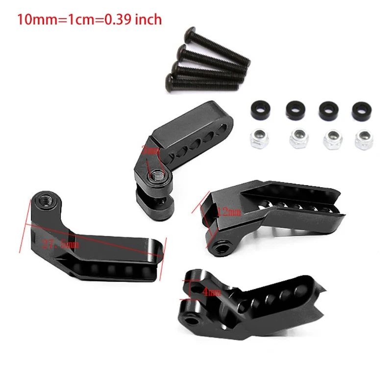 

124D RC металлический передний руль C Hub Carrier Kits