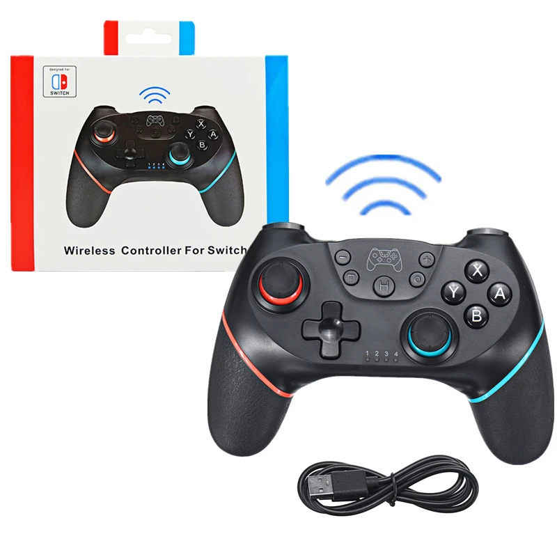 Беспроводной Bluetooth геймпад для Nintendo Switch Pro игровой консоли джойстик игровой контроллер с 6-осевым ручка для Nintendo Switch