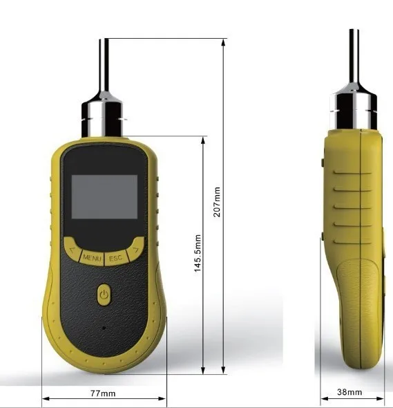 

Methane Methan Portable Infrared Leak Handheld Type Propane Ch4 Gas Detector Analyzer Meter