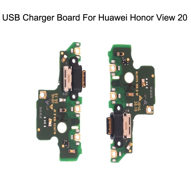 Плата зарядного устройства USB для Huawei Honor View 20 запасные части плата V20|Платы