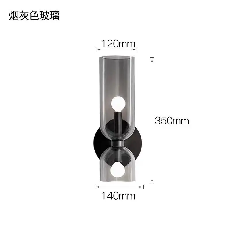 

Wall Lamp Light Luxury Bedroom Bedside Lamp Living Room Background Wall Lam Nordic Simple Corridor Sconce Light Fixture Foyer