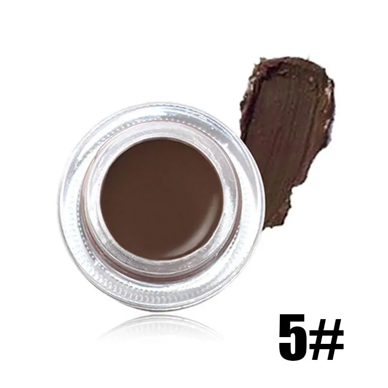 Eyebrow Pomade Liner and Cream with Brush - Long Lasting Brow Color Gel Eyebrows Enhancers that Fills Shape HJL2019 | Красота и