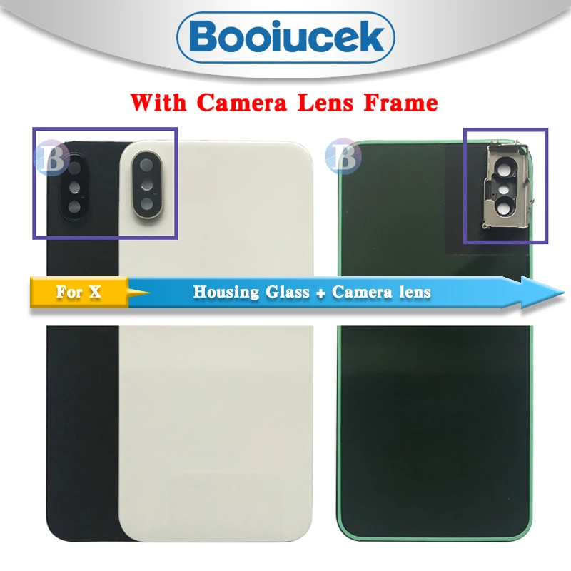 AAA высококачественное стекло с большим отверстием для iphone 8 8G или Plus X Корпус