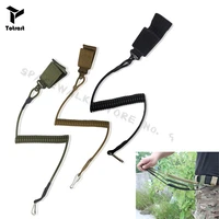 sling military elastic spring rope belt backpack lanyard strap bag hand shooting pistol tool