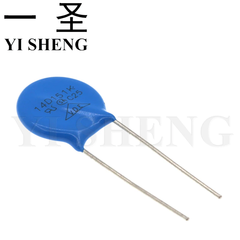 

10pcs varistor 14D151K 150V piezoresistor 14D151