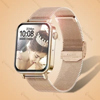 2021 new women smart watch bluetooth call heart rate blood pressure blood oxygen measurement men smart bracelet for android ios