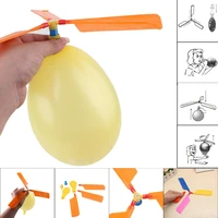 montessori educational toys balloon helicopter flying toy child birthday xmas party bag stocking filler outdoor toy for children