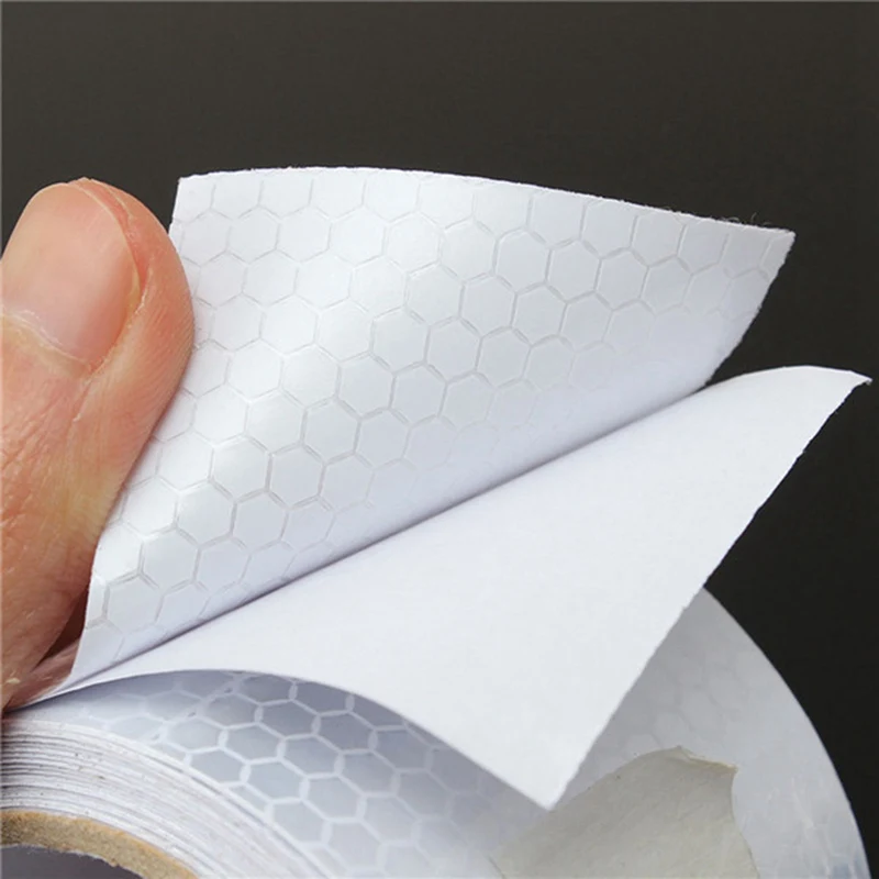 

5x86cm Reflective Warning Strip Safety Logo Body Sticker Car Modeling Self-adhesive Warning Tape Motorcycle Reflective Strip