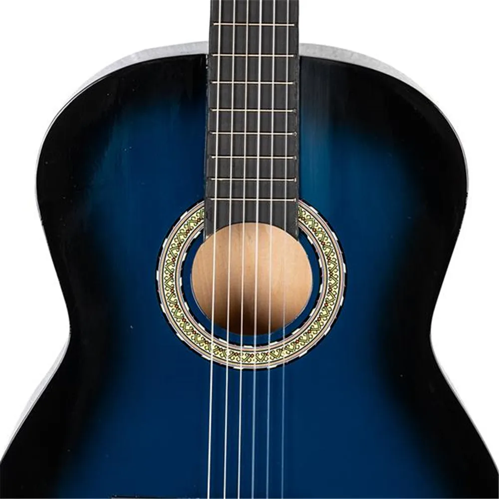 Американская Акустическая гитара 38 дюймов классический дизайн из липы Сапеле с