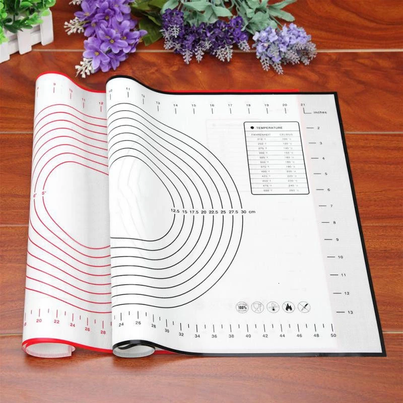 Силиконовый антипригарный коврик для выпечки термостойкая Кондитерская