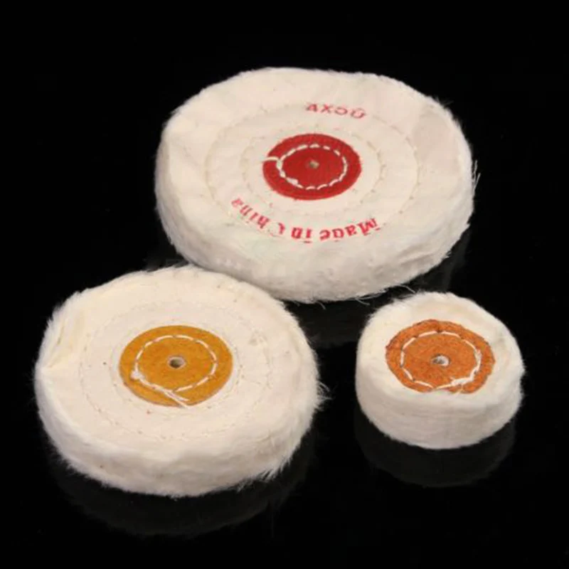 

8x Polishing Kit Dome Goblet Cylinder Mop Buffing Wheel For Wood Metal 6mm/0.23