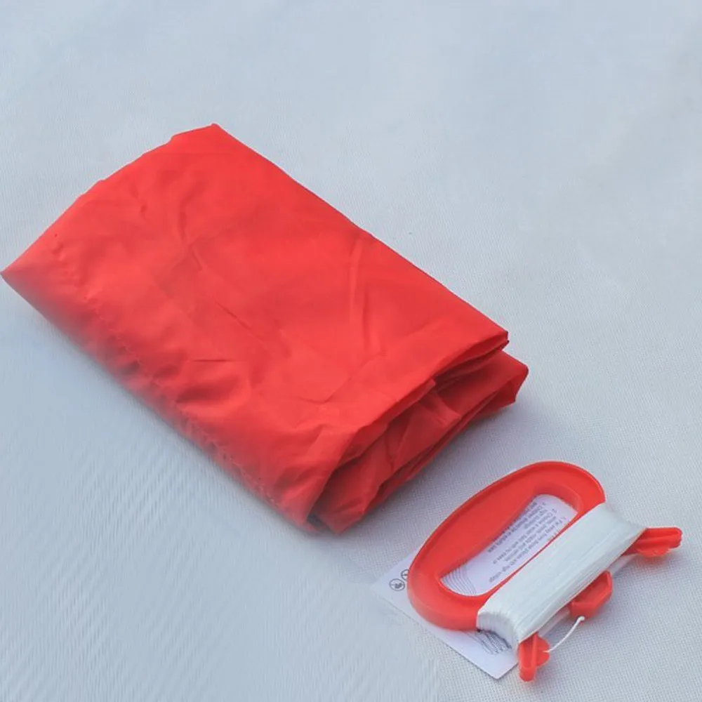 Воздушный змей красивый большой легкий воздушный для детей красный мягкий