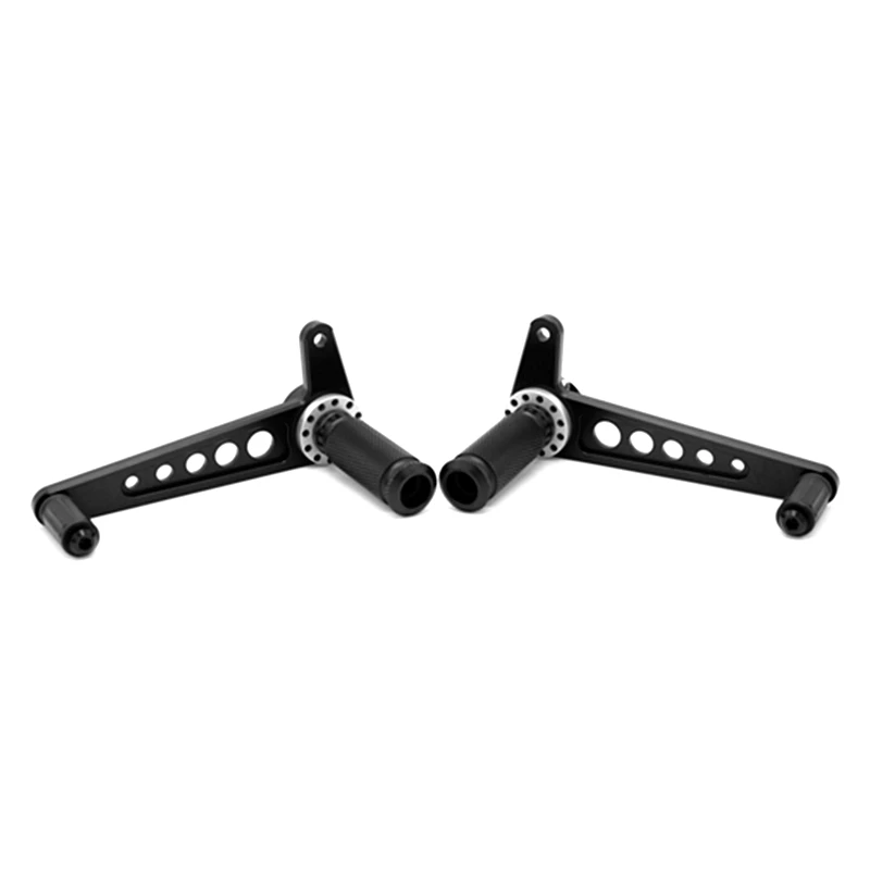 Универсальная подставка для ног Cafe Racer CNC комплект задних подножек мотоциклов