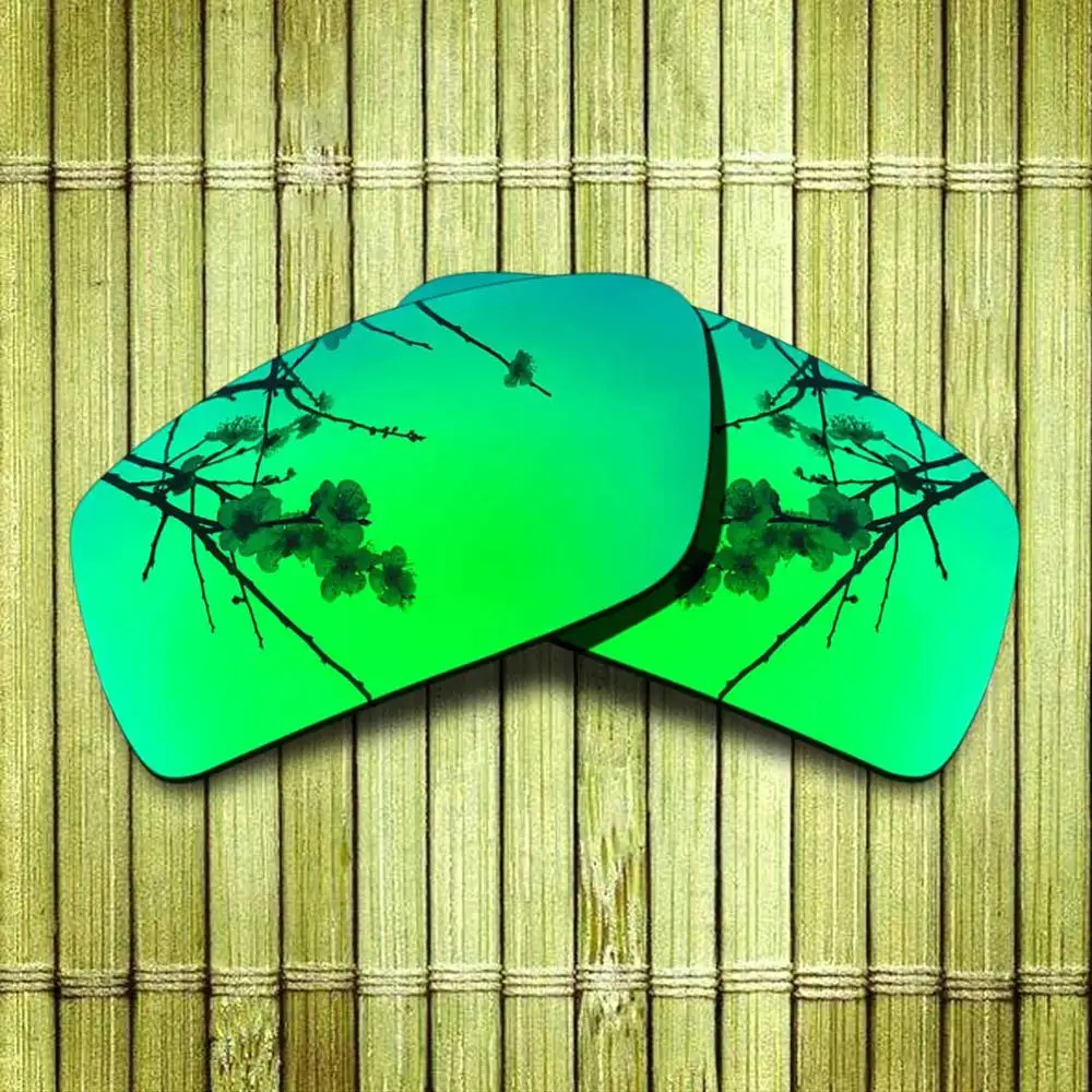 

Поляризованные Сменные линзы для очков Oakley Twoface, оправа для солнцезащитных очков, оригинальное блестящее покрытие, в наличии зеленый цвет