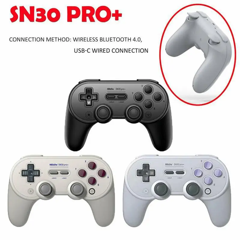 Контроллер для Nintendo Switch SN30 PRO + совместимый с Bluetooth джойстиком Mac OS Windows Android |