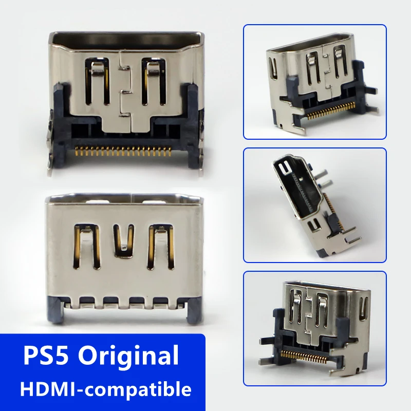 

For PS5 HDMI-compatible Interface Original Port Socket Connector for Sony Play Station 5 Host Accessories