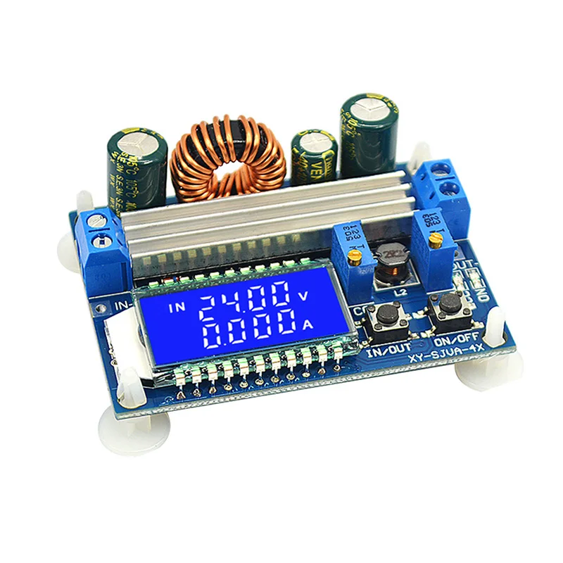 DC Автоматический повышающий/понижающий преобразователь CC CV модуль питания 0 5-30 в
