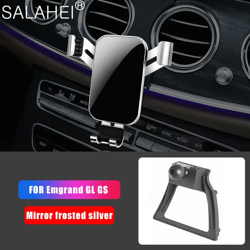 

High Quality Car Special Phone Holder For Geely Emgrand GL GS Dashboard Mobile Phone Brackets GPS Stander Air Vent Clip Mount