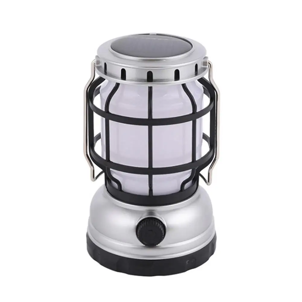 

Hurricane Lights Portable And Practical Camping Lantern Flickering Flame Solar Lantern Lights USB Rechargeable Led Camping Li