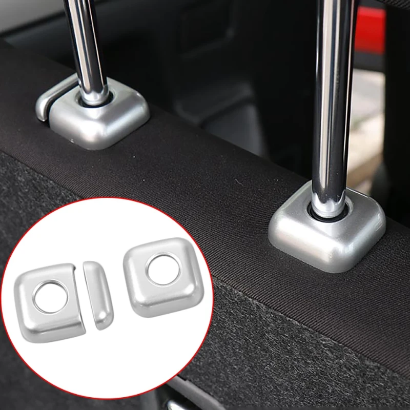 

Car Styling Seat Headrest Adjust Button Base Cover Trim Interior Decoration Moldings for Suzuki Jimny 2007-2017